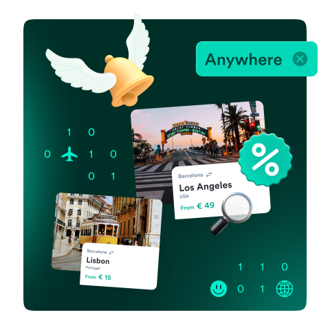 La migliore app di viaggio con le offerte più economiche, creata appositamente per te