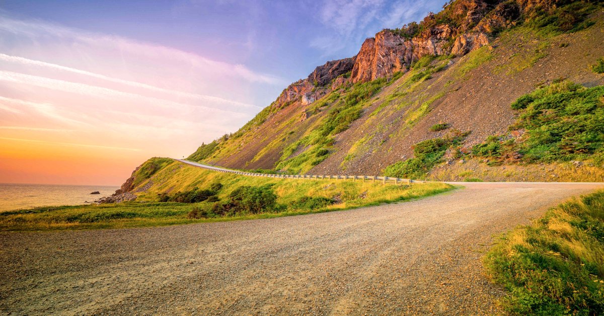 Дорога Cabot Trail