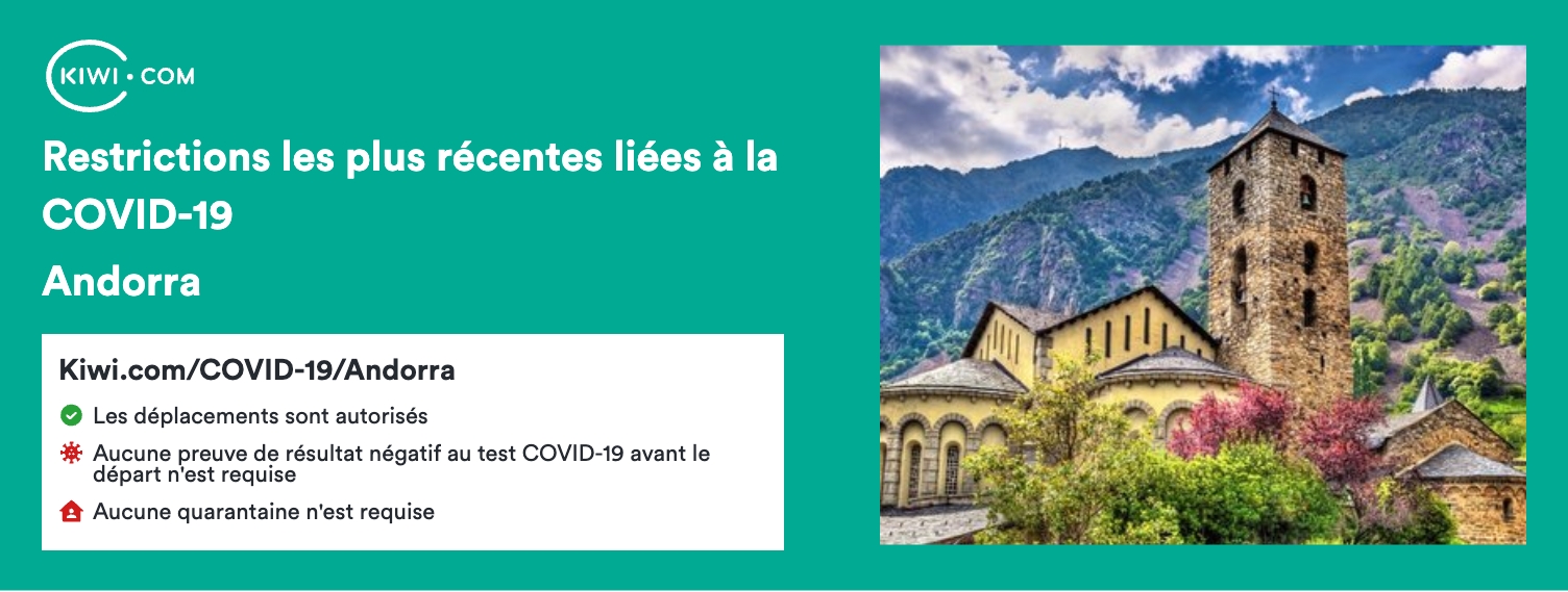 Andorra : dernières restrictions de voyage COVID-19 – 09/2023