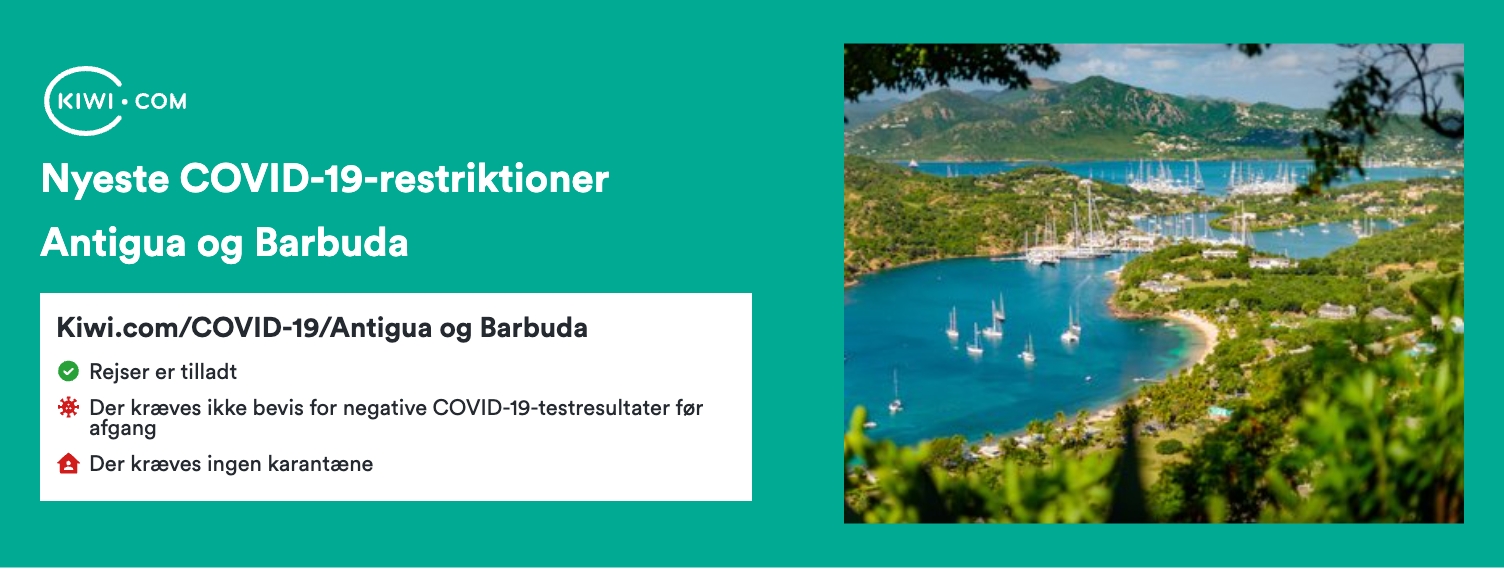 Seneste COVID-19-restriktioner i Antigua og Barbuda – 11/2022