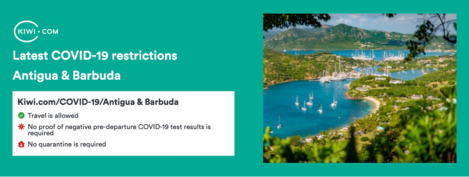 Latest COVID-19 travel restrictions in Antigua & Barbuda – 06/2023