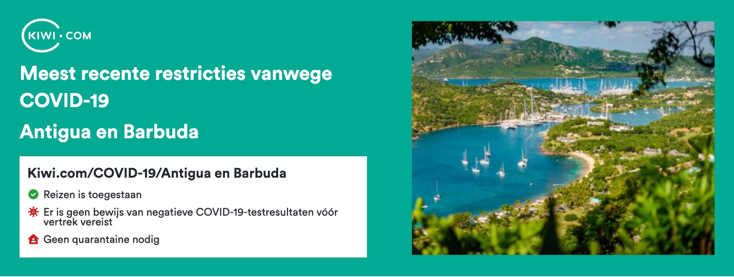 Meest recente reisbeperkingen vanwege COVID-19 in Antigua en Barbuda – 12/2023