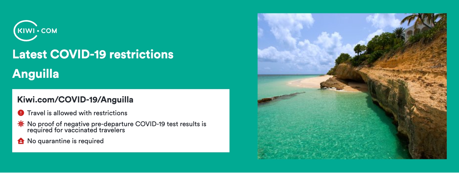 Latest COVID-19 travel restrictions in Anguilla – 05/2023