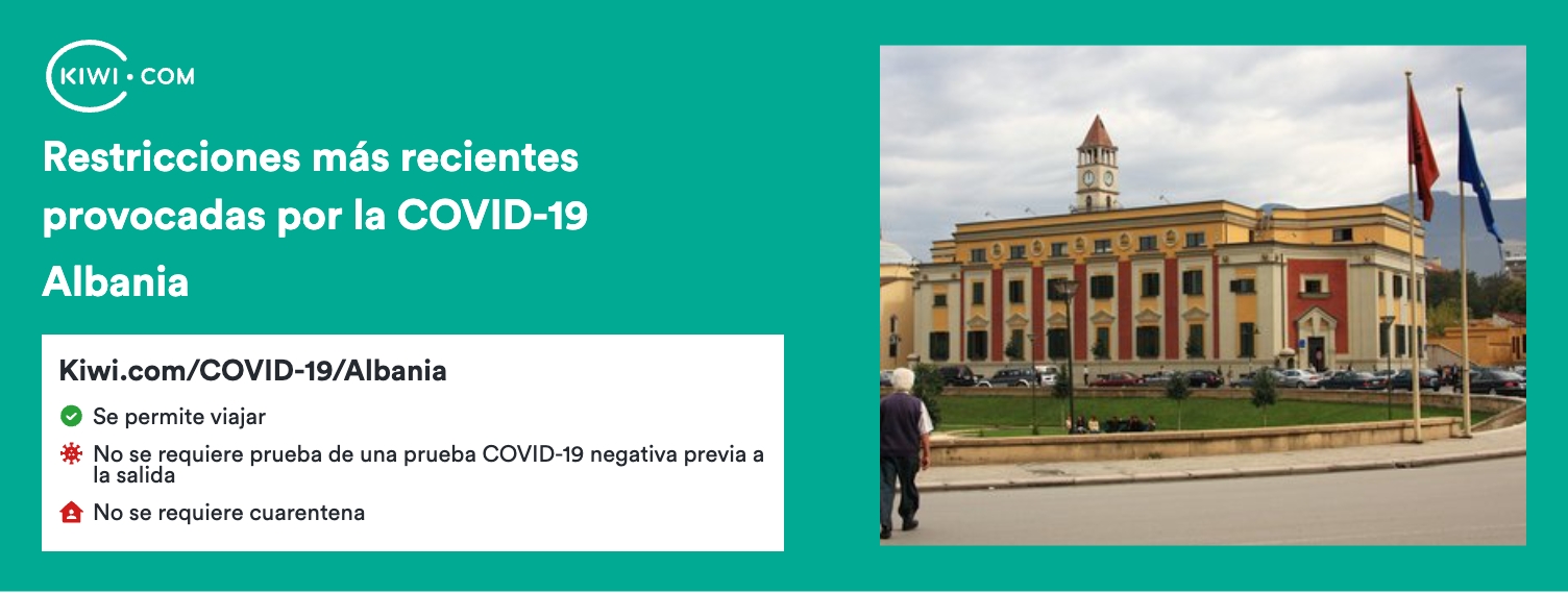 Las restricciones de viaje por COVID-19 más recientes en Albania – 12/2022