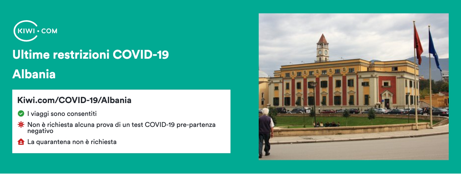 Ultime restrizioni sui viaggi per il COVID-19 in Albania – 05/2023