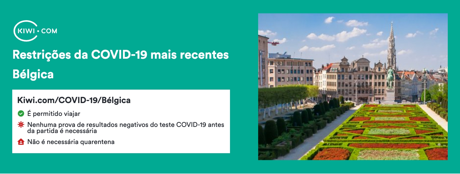 Restrições de viagem COVID-19 mais recentes em Bélgica – 09/2023
