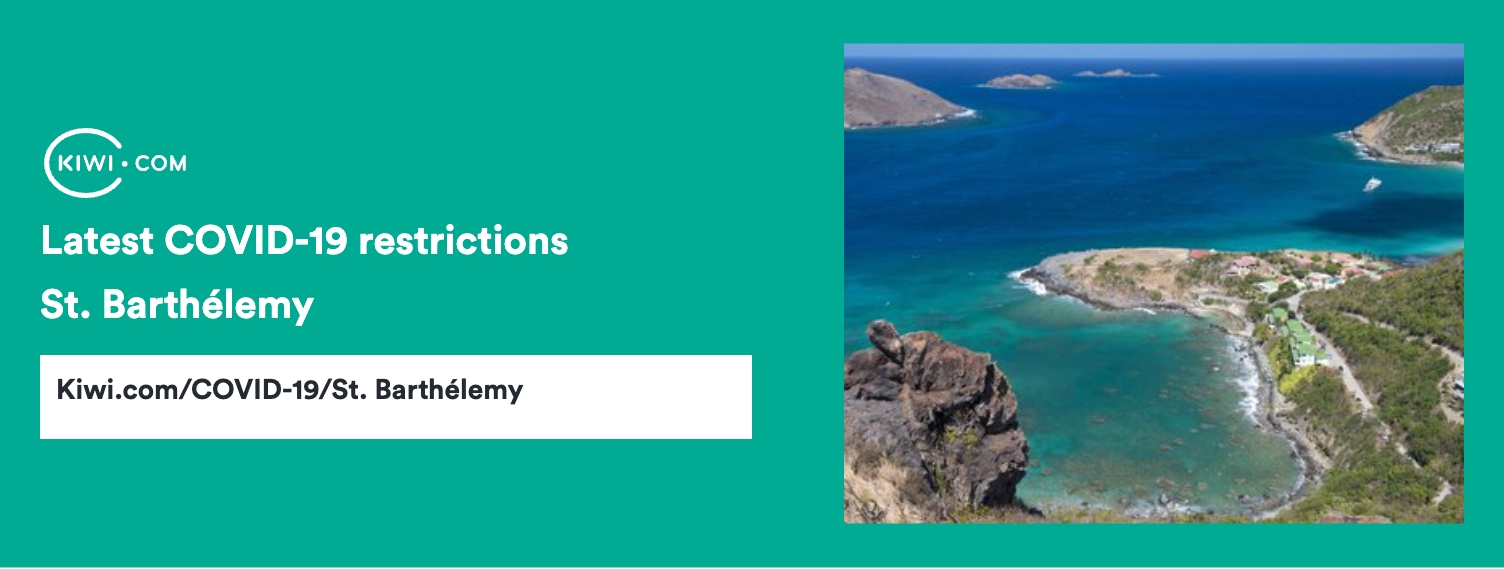 Latest COVID-19 travel restrictions in St. Barthélemy – 06/2023