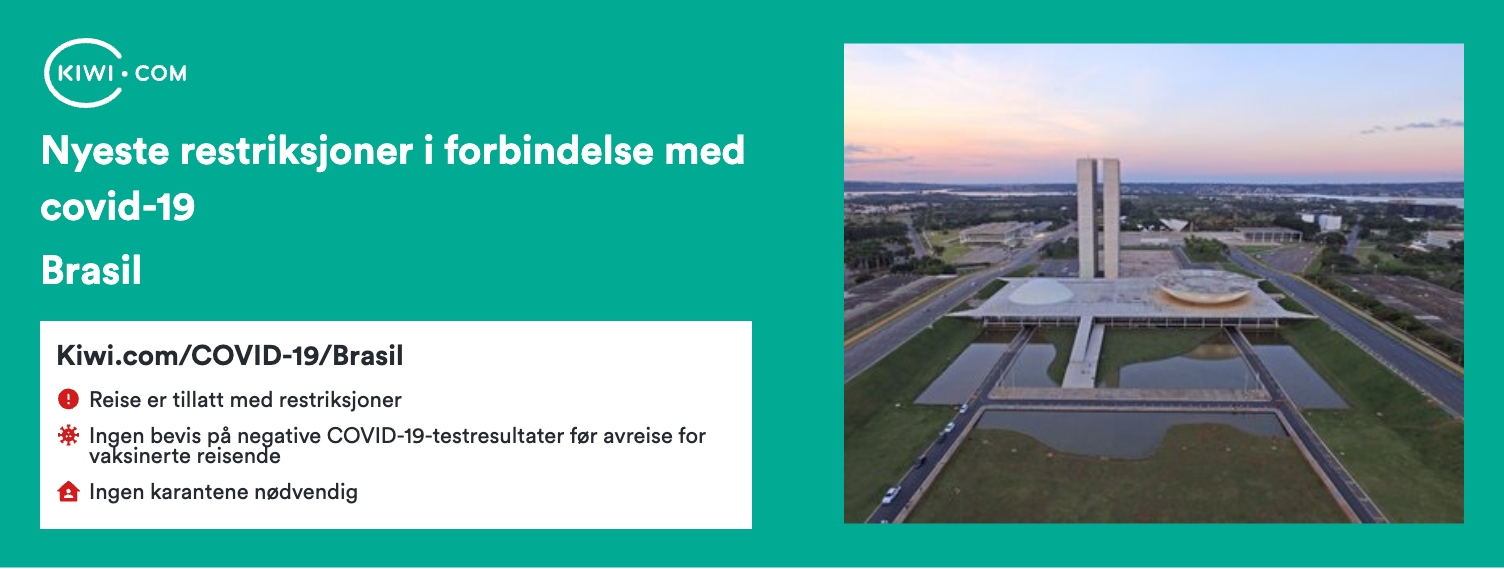 De nyeste covid-19-reiserestriksjonene i Brasil – 06/2023