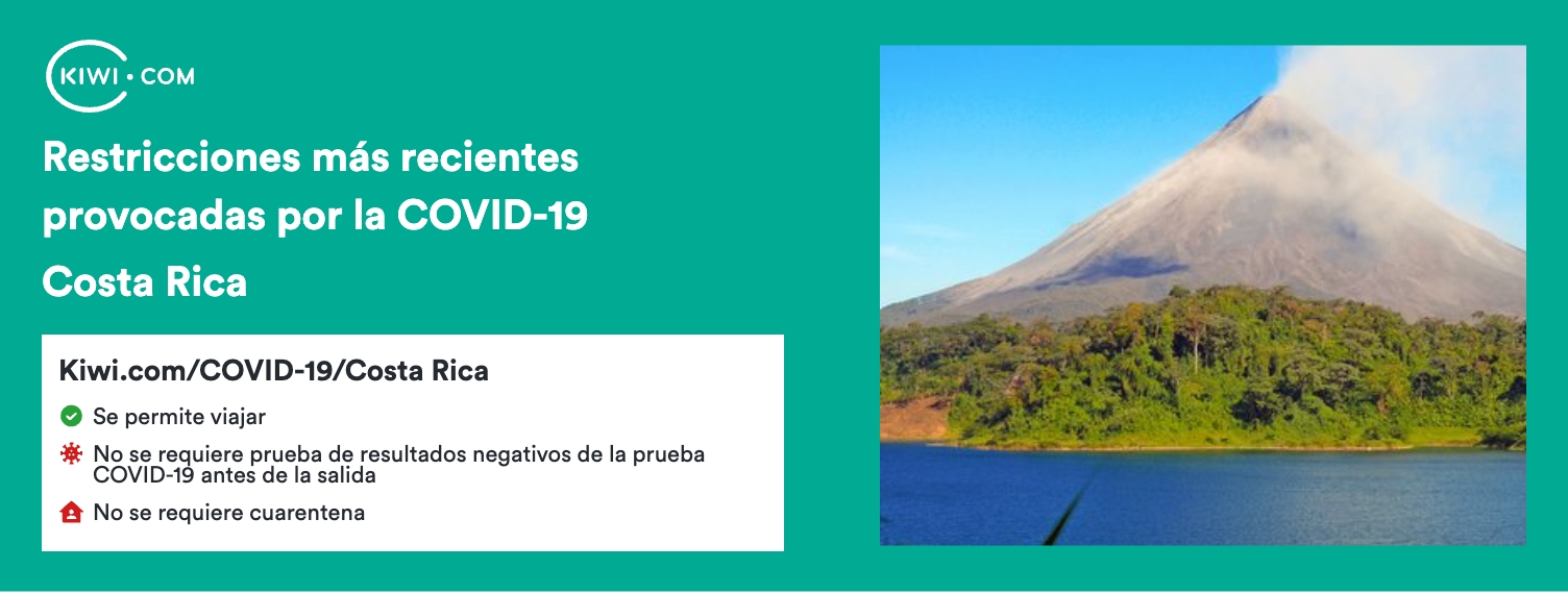 Las restricciones de viaje por COVID-19 más recientes en Costa Rica – 03/2023