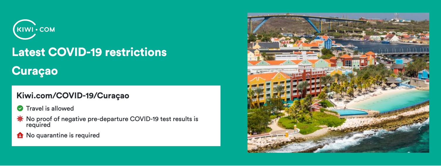 Latest COVID-19 travel restrictions in Curaçao – 11/2022