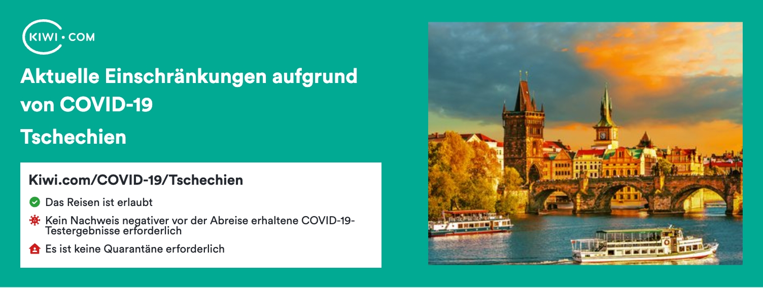 Aktuelle Reiseeinschränkungen aufgrund von COVID-19 in Tschechien – 06/2023