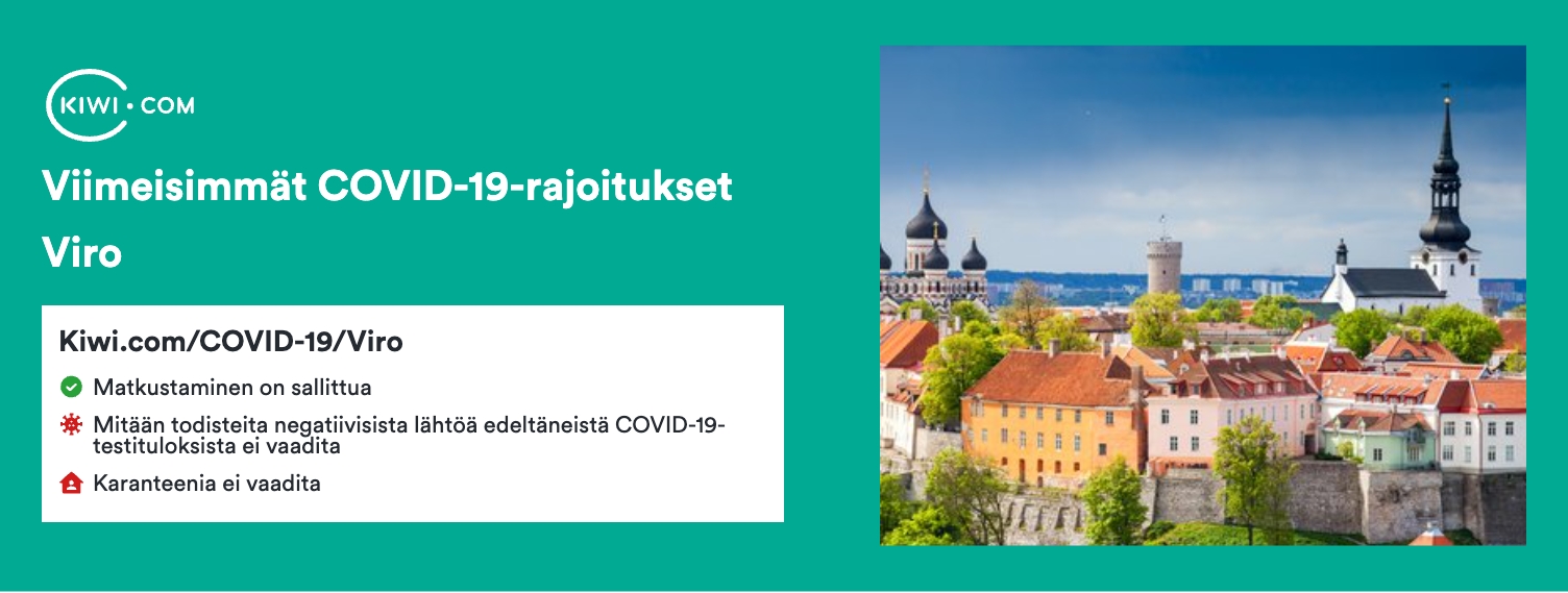 Viimeisimmät COVID-19-rajoitukset kohteessa Viro – 01/2023