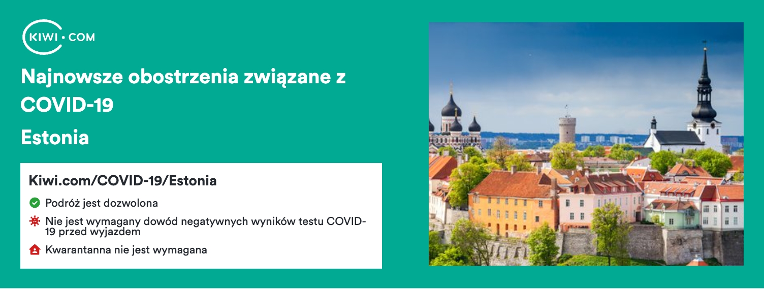 Estonia: najnowsze obostrzenia związane z COVID-19 na dzień 12/2022