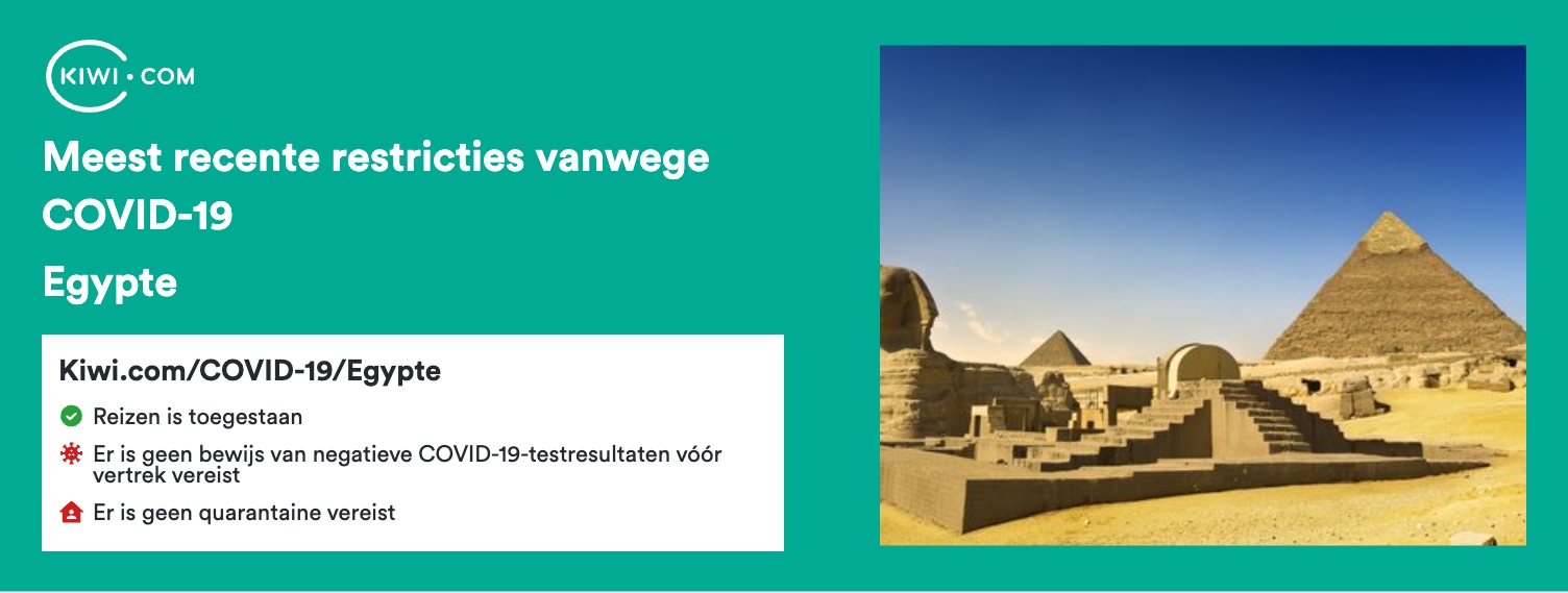 Meest recente reisbeperkingen vanwege COVID-19 in Egypte – 09/2023