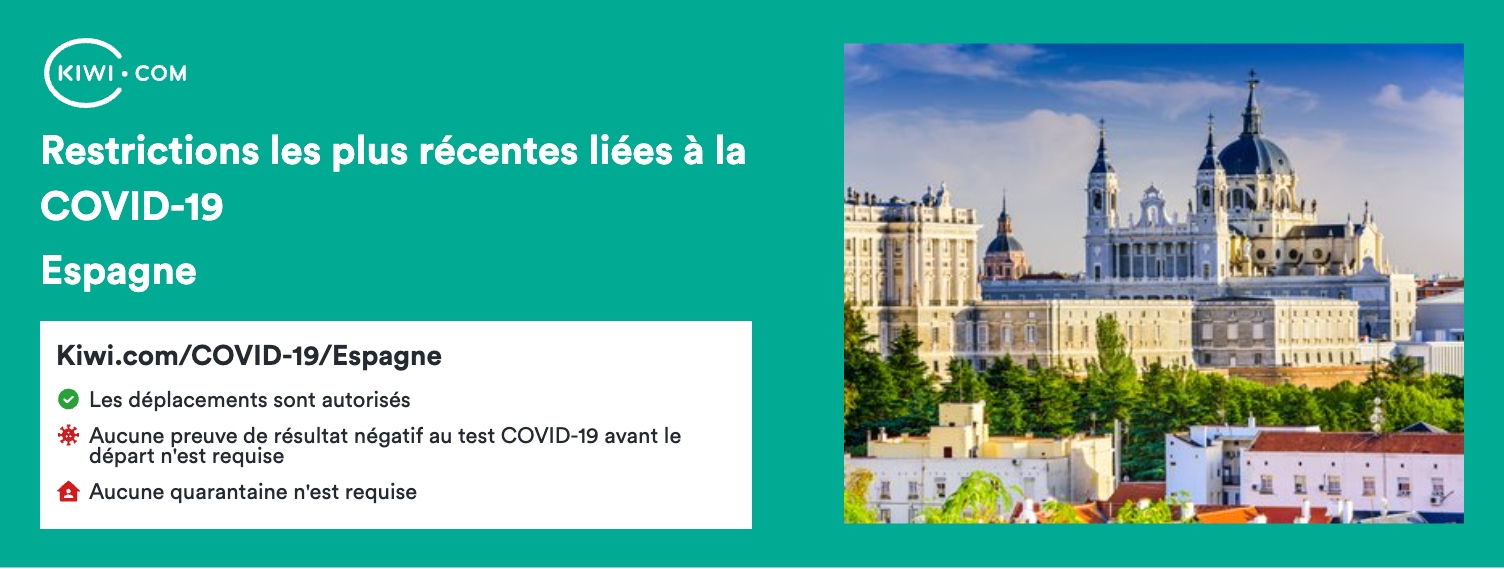 Espagne : dernières restrictions de voyage COVID-19 – 05/2023