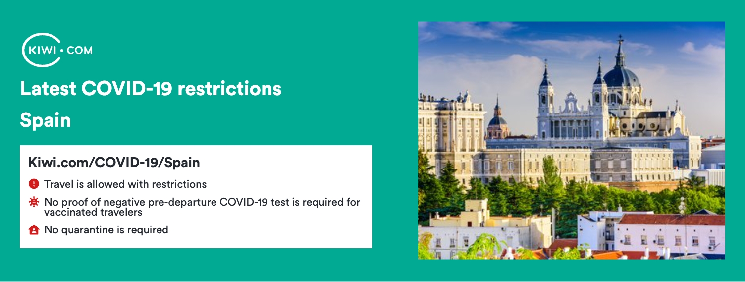 Latest COVID-19 travel restrictions in Spain – 01/2023