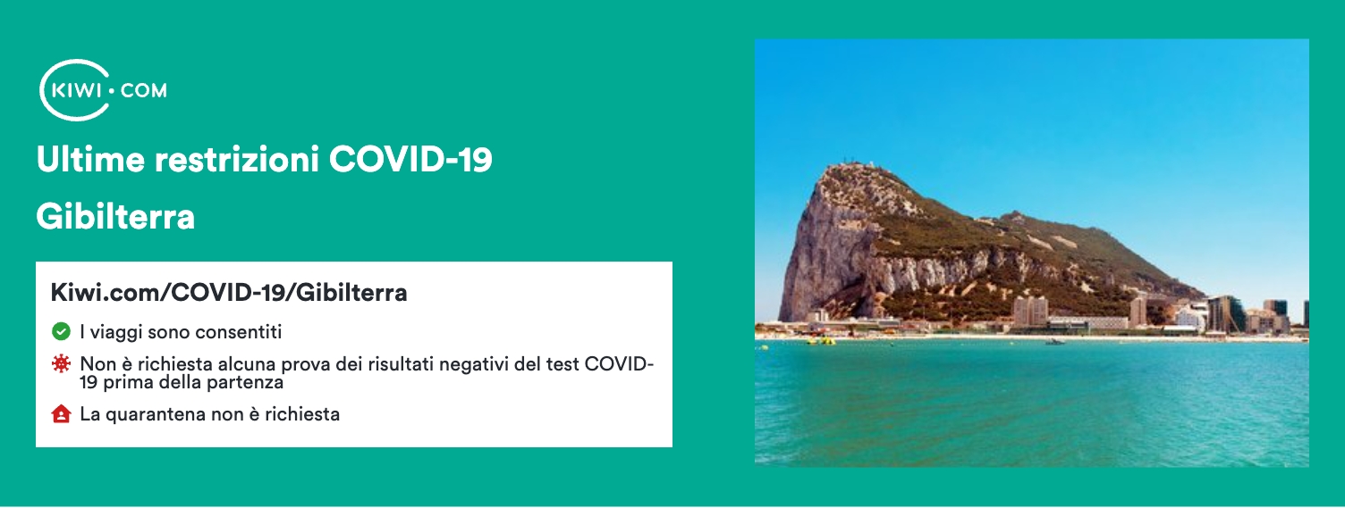 Ultime restrizioni sui viaggi per il COVID-19 in Gibilterra – 09/2023