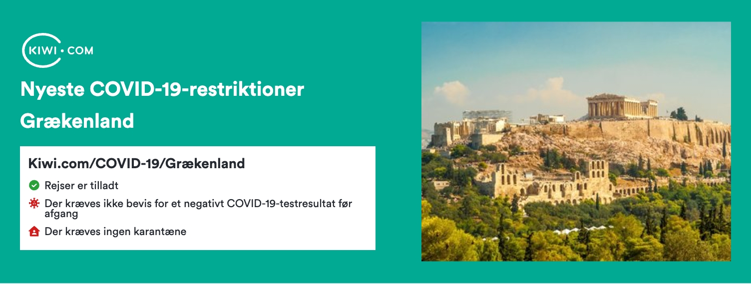 Seneste COVID-19-restriktioner i Grækenland – 11/2022