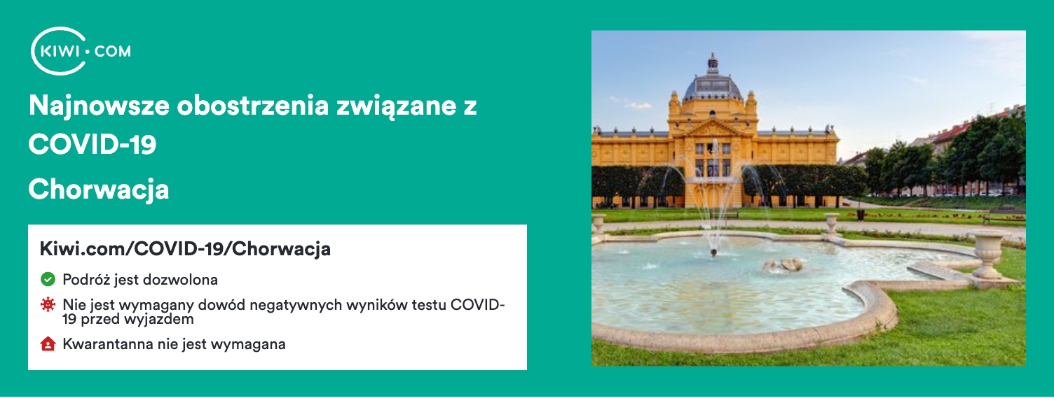 Chorwacja: najnowsze obostrzenia związane z COVID-19 na dzień 09/2023