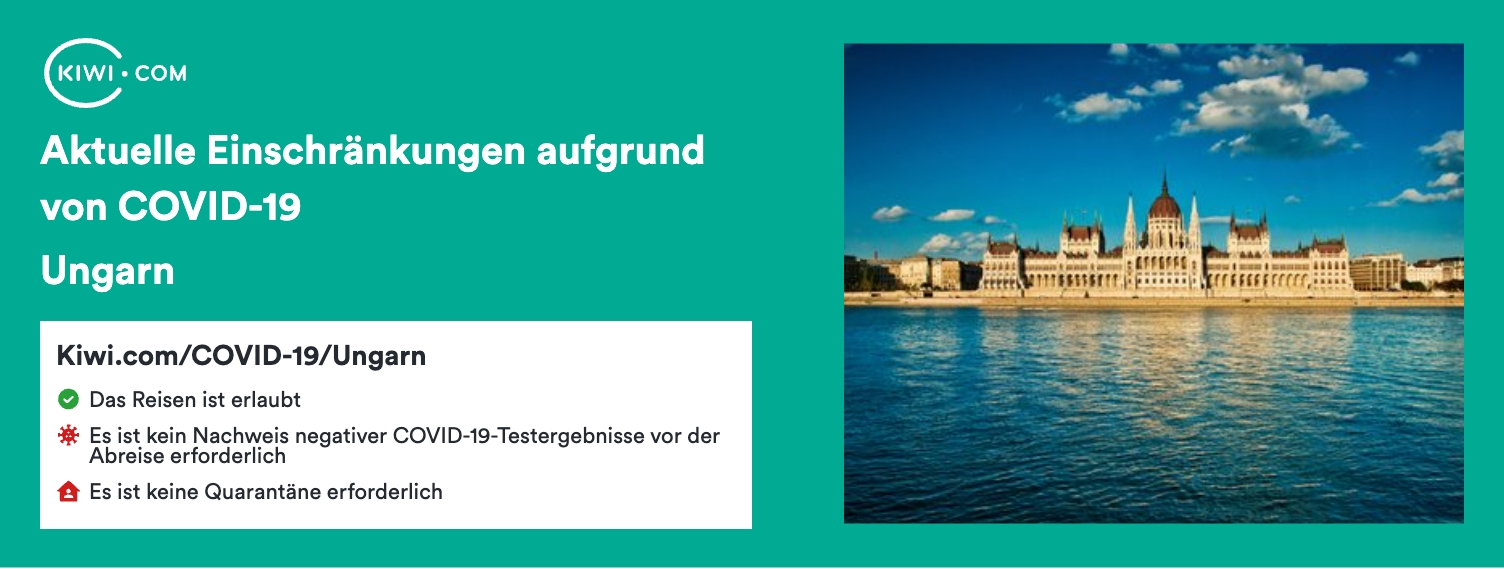 Aktuelle Reiseeinschränkungen aufgrund von COVID-19 in Ungarn – 11/2023
