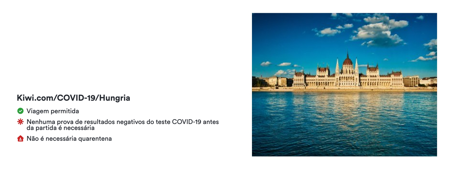 Restrições de viagem COVID-19 mais recentes em Hungria – 12/2023