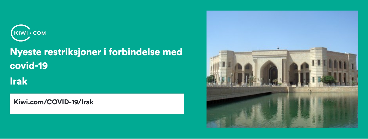 De nyeste covid-19-reiserestriksjonene i Irak – 05/2023