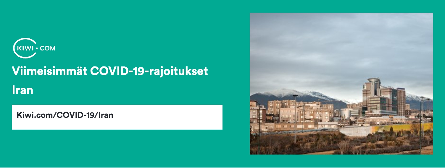 Viimeisimmät COVID-19-rajoitukset kohteessa Iran – 09/2023