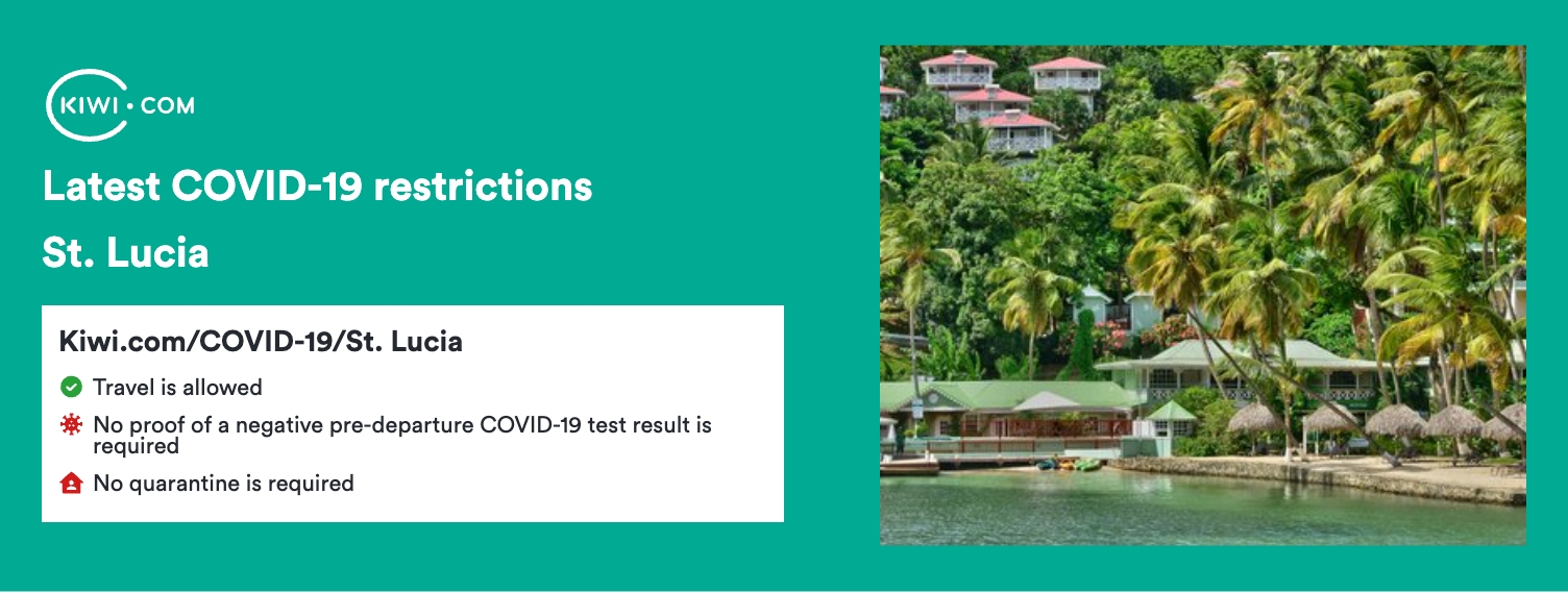Latest COVID-19 travel restrictions in St. Lucia – 02/2023