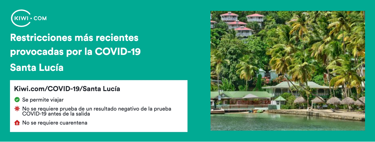 Las restricciones de viaje por COVID-19 más recientes en Santa Lucía – 03/2023
