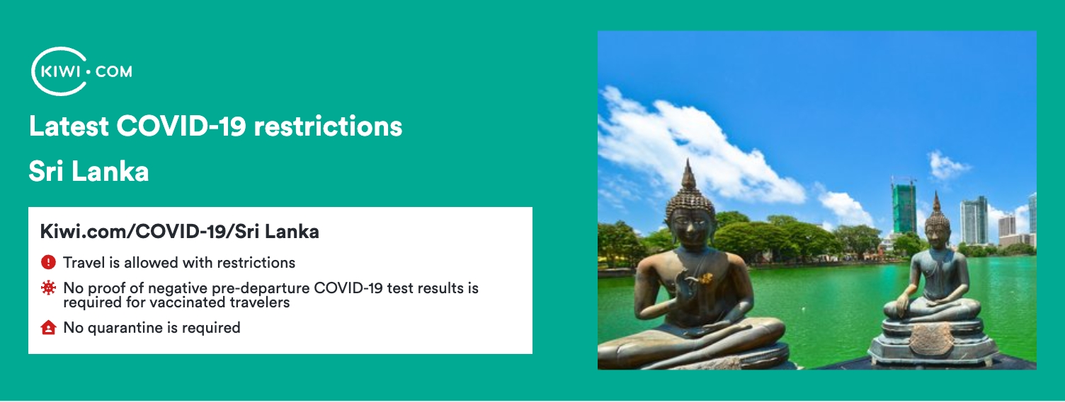 Latest COVID-19 travel restrictions in Sri Lanka – 11/2022