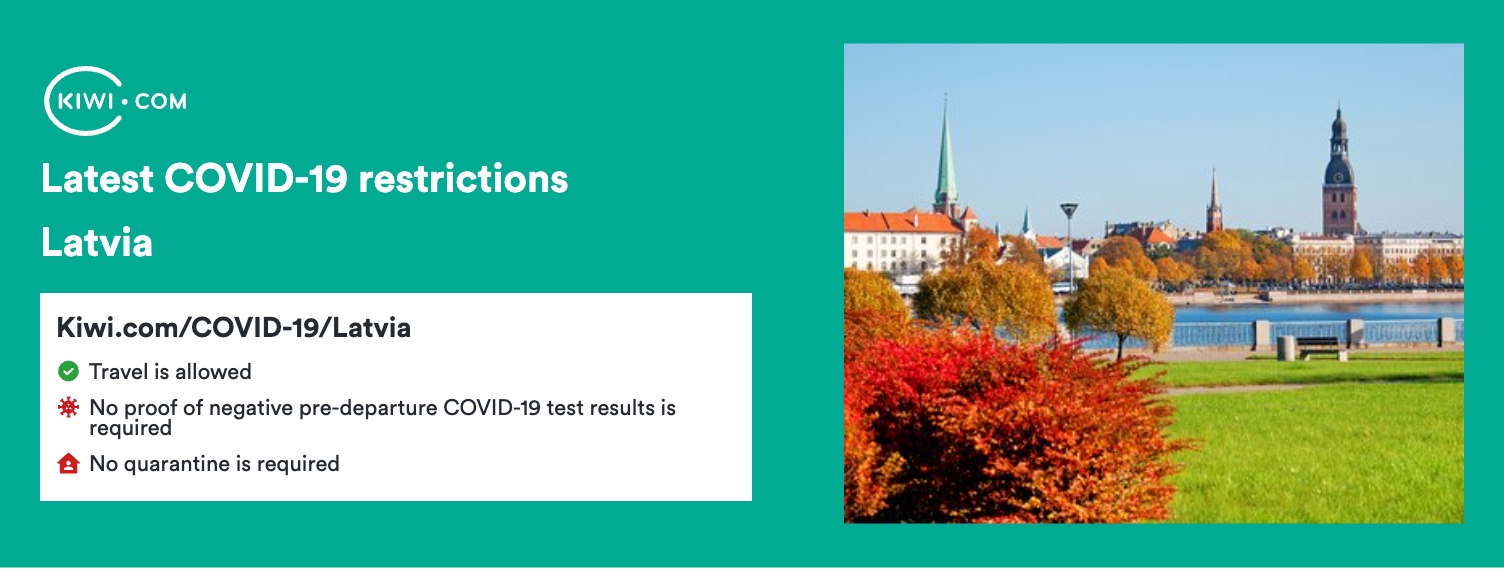 Latest COVID-19 travel restrictions in Latvia – 11/2022