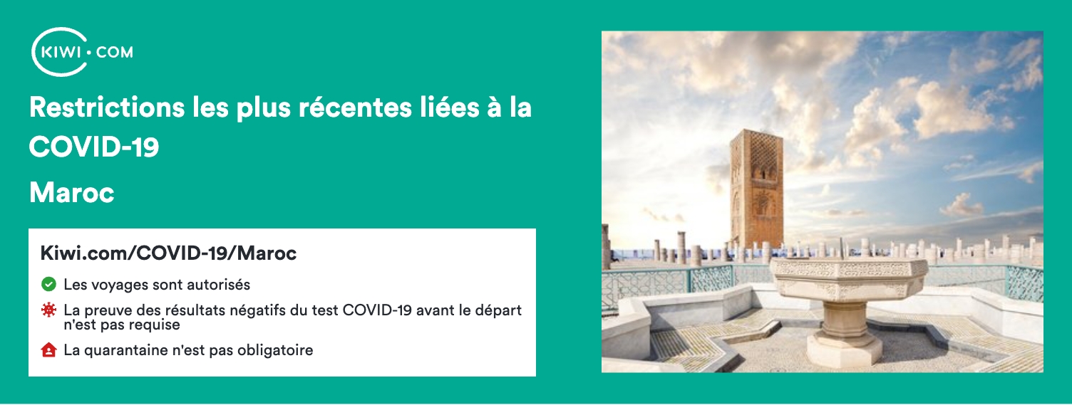 Maroc : dernières restrictions de voyage COVID-19 – 02/2023