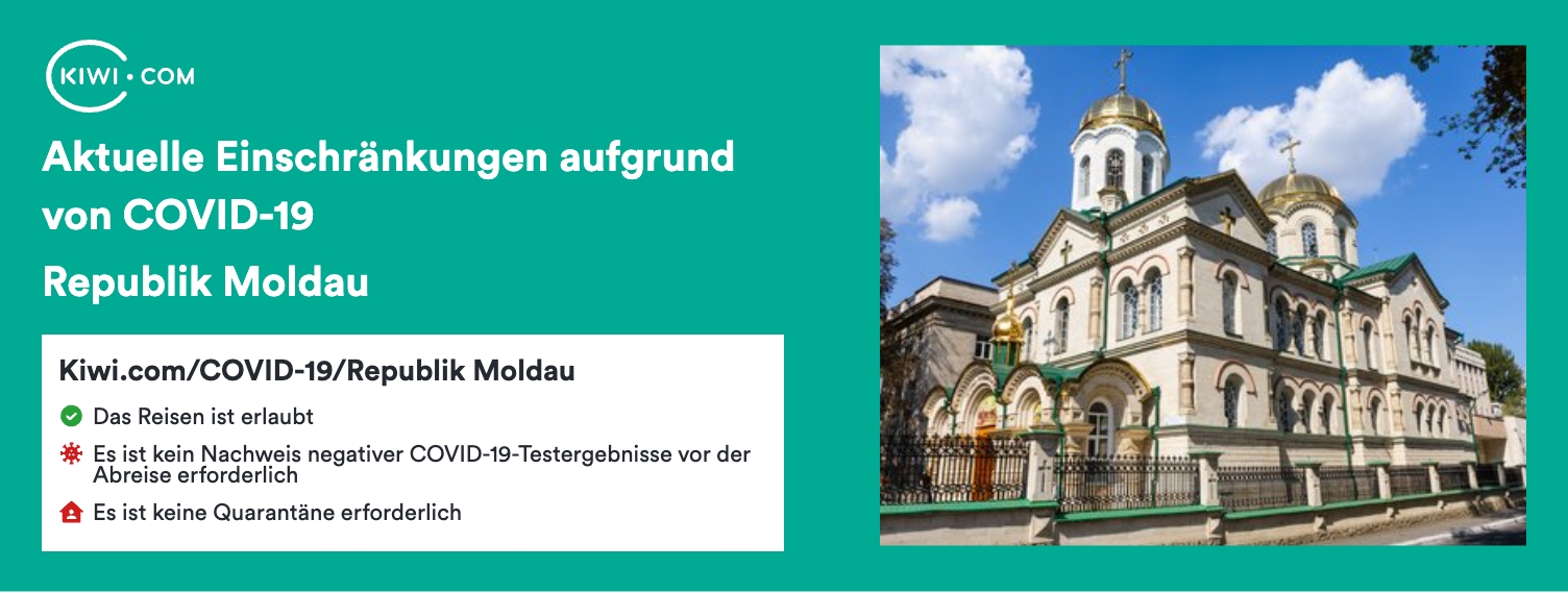 Aktuelle Reiseeinschränkungen aufgrund von COVID-19 in Republik Moldau – 02/2023