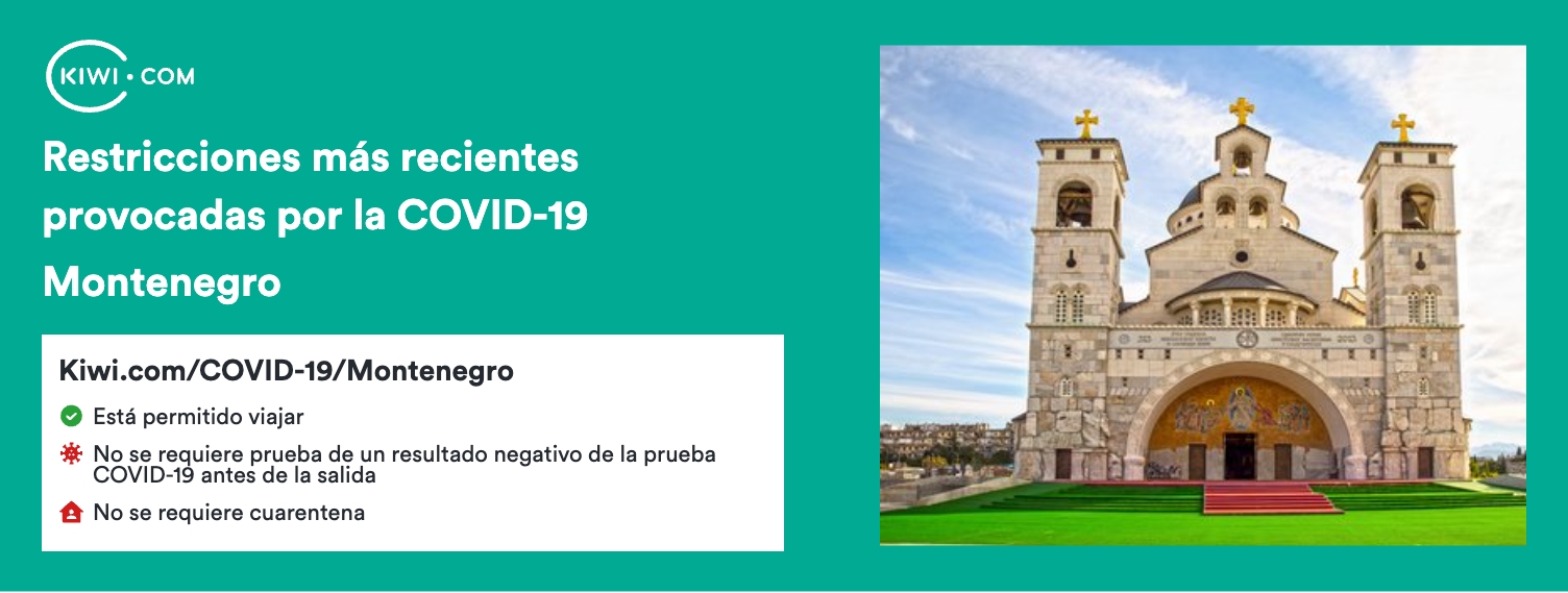 Las restricciones de viaje por COVID-19 más recientes en Montenegro – 06/2023