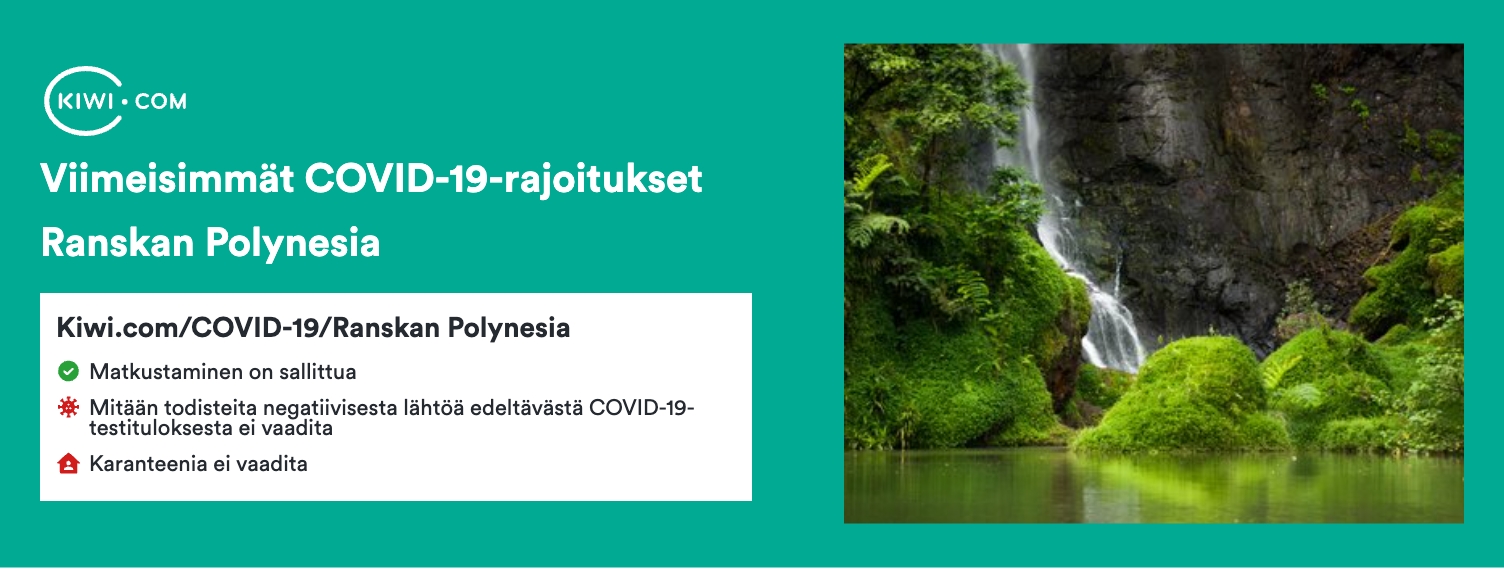 Viimeisimmät COVID-19-rajoitukset kohteessa Ranskan Polynesia – 09/2023