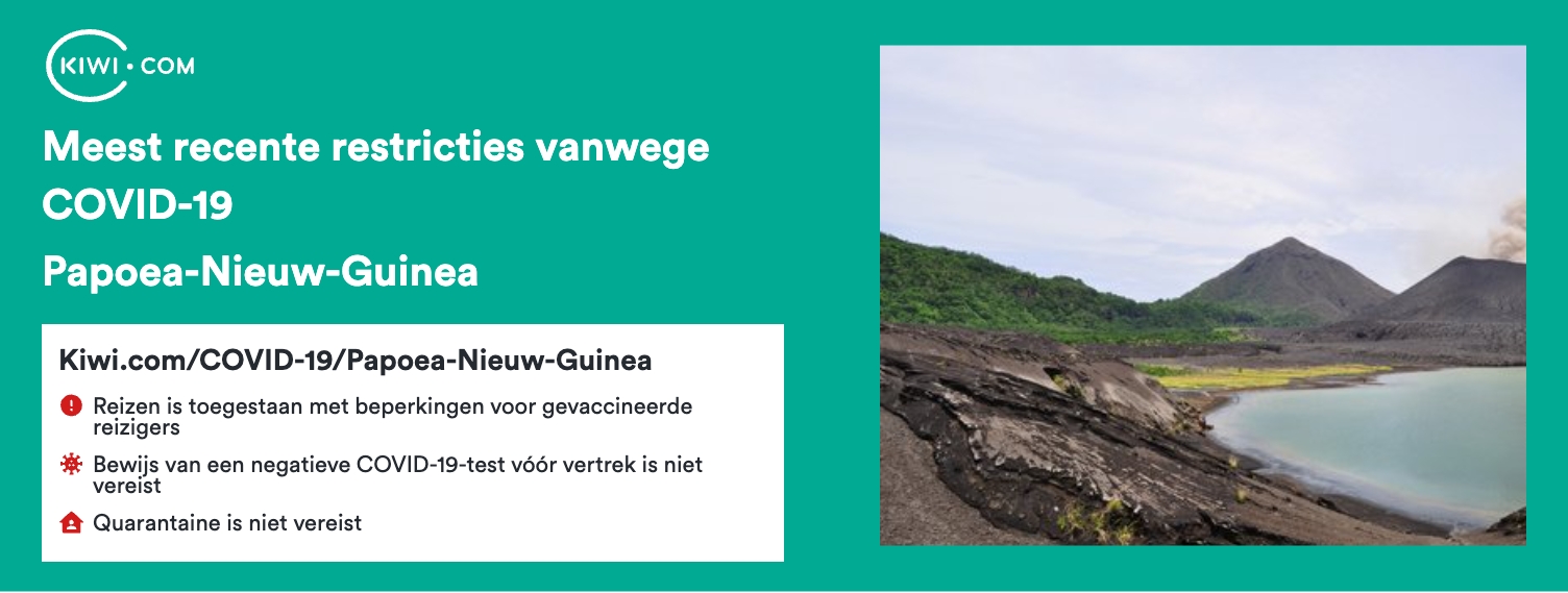 Meest recente reisbeperkingen vanwege COVID-19 in Papoea-Nieuw-Guinea – 05/2023
