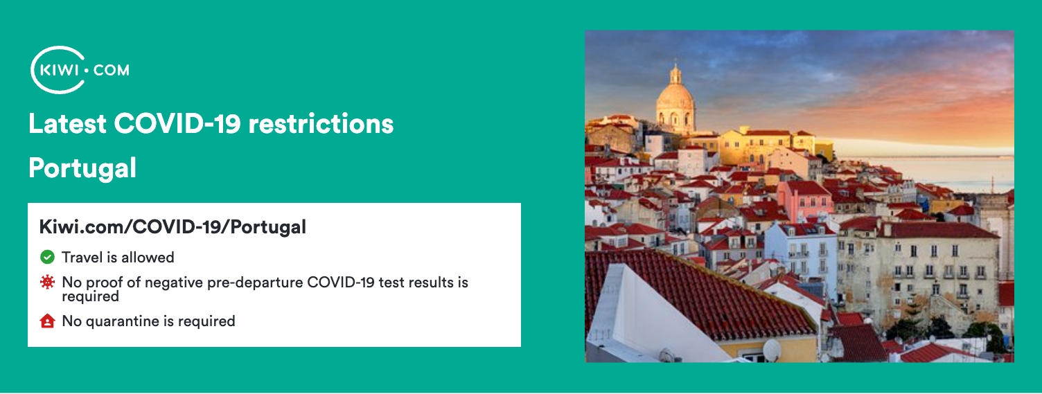 Latest COVID-19 travel restrictions in Portugal – 11/2022