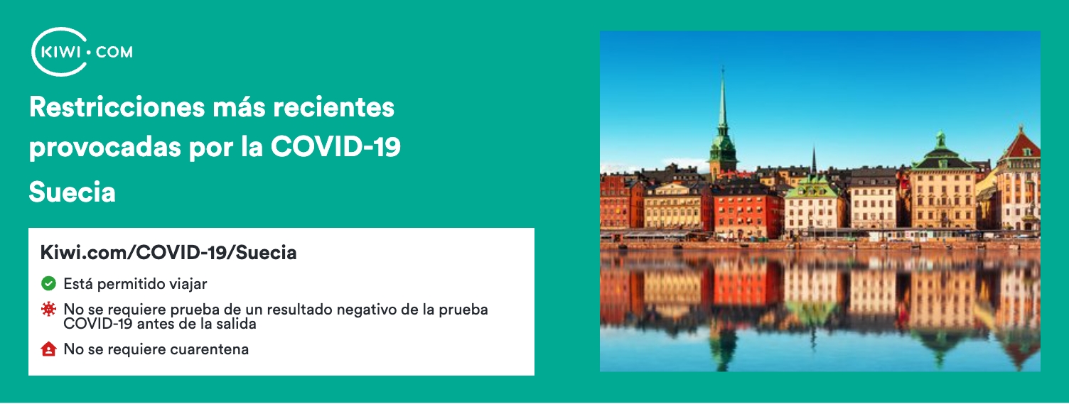 Las restricciones de viaje por COVID-19 más recientes en Suecia – 11/2022