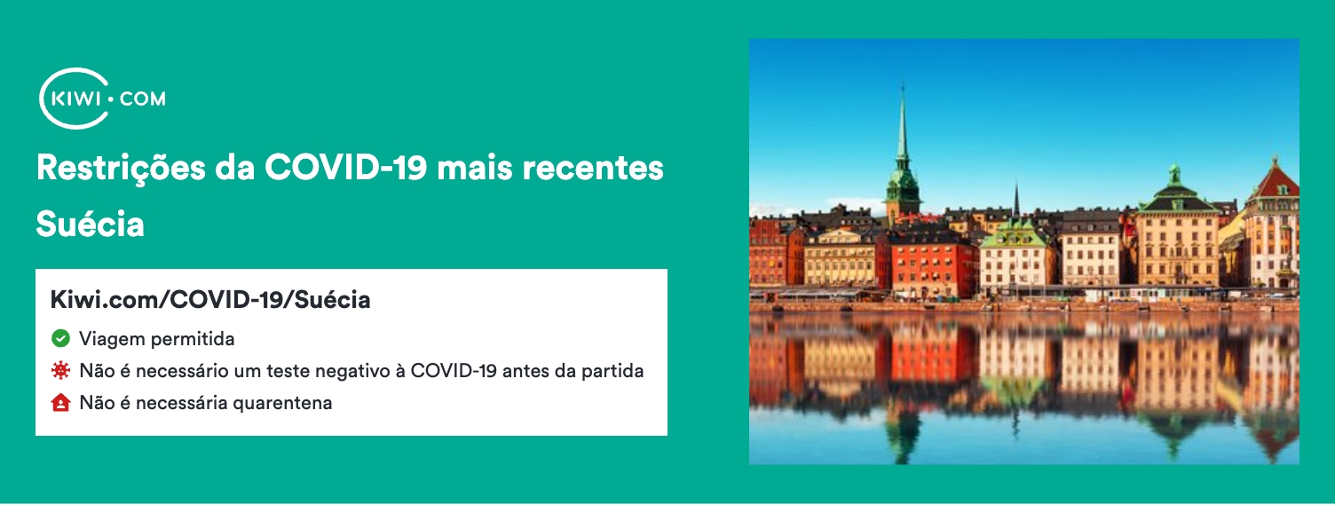 Restrições de viagem COVID-19 mais recentes em Suécia – 06/2023