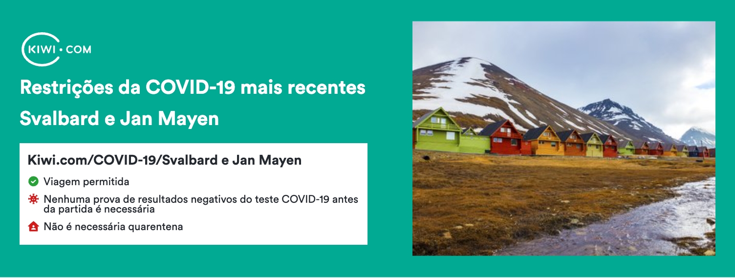 Restrições de viagem COVID-19 mais recentes em Svalbard e Jan Mayen – 03/2023