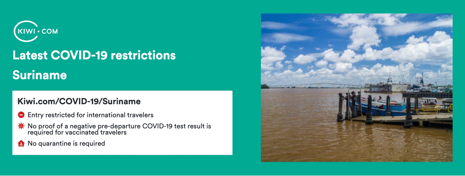 Latest COVID-19 travel restrictions in Suriname – 05/2023