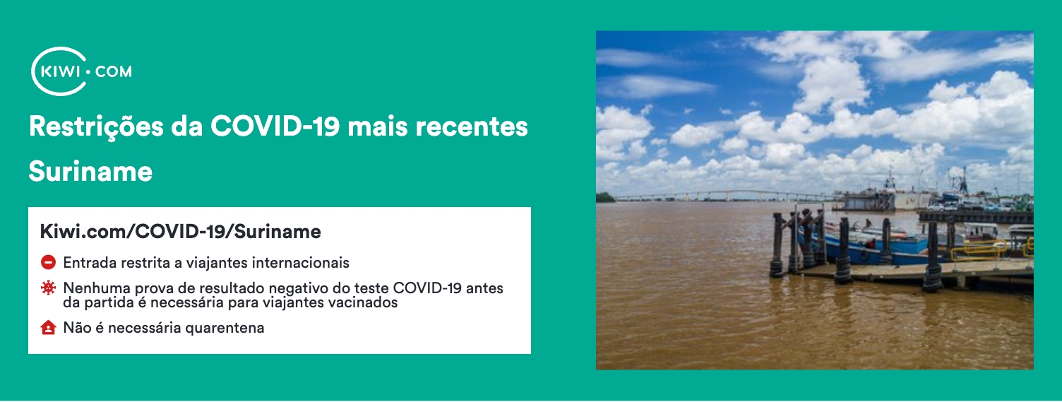 Restrições de viagem COVID-19 mais recentes em Suriname – 09/2023