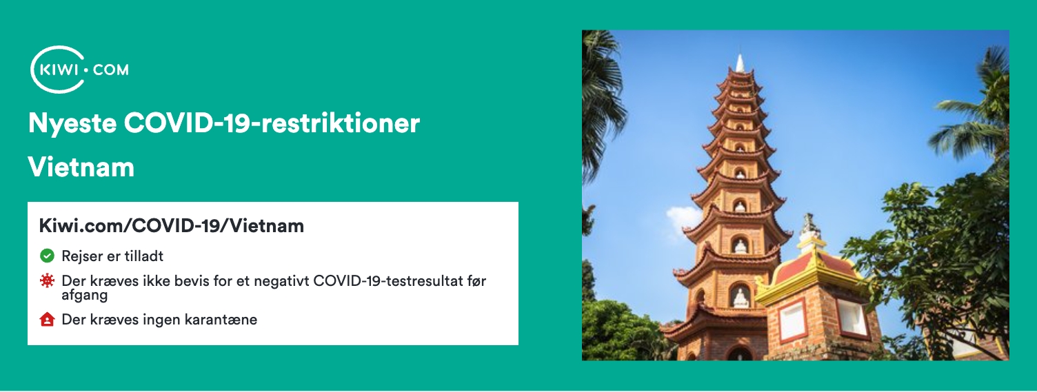 Seneste COVID-19-restriktioner i Vietnam – 06/2023