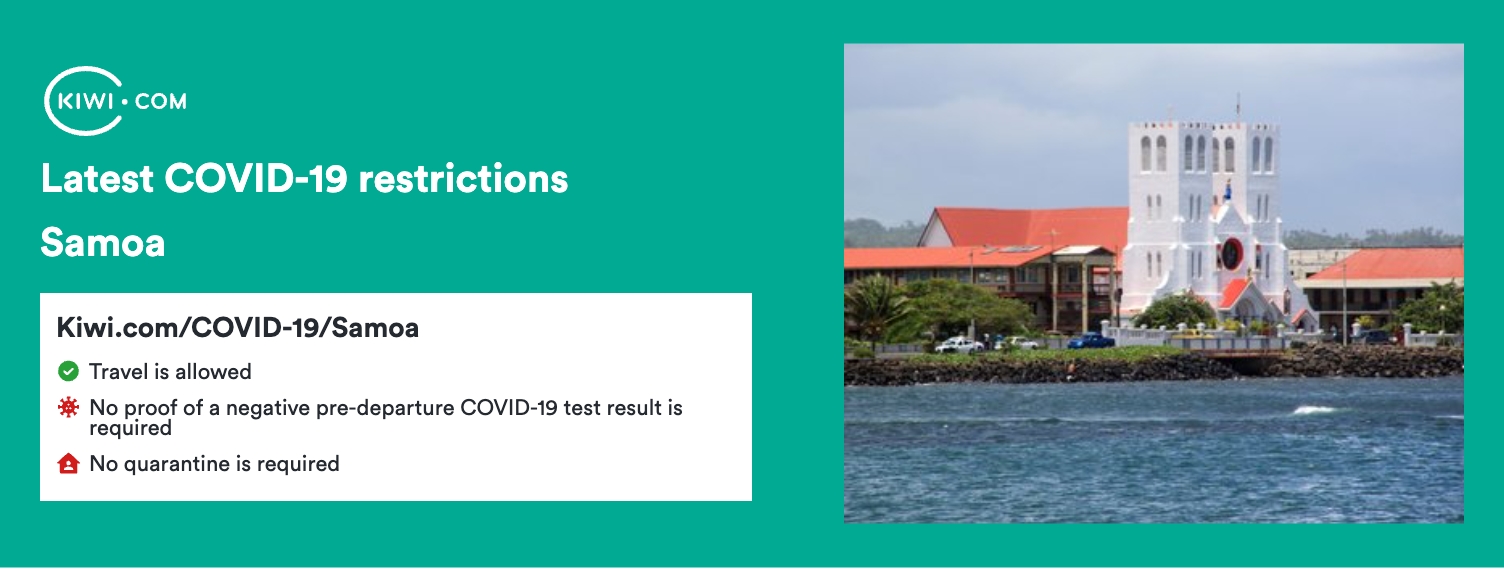 Latest COVID-19 travel restrictions in Samoa – 06/2023